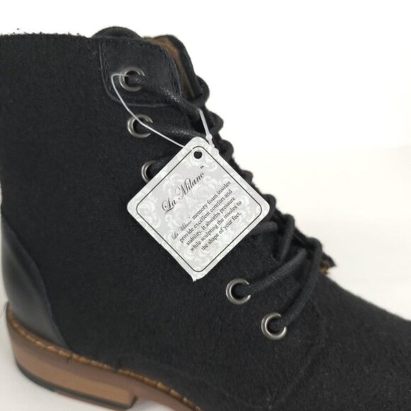 LA MILANO Men\'s‎ STANCE II GENUINE LEATHER UPPER B51712-1 Oxford Boots Size 7 main image 8